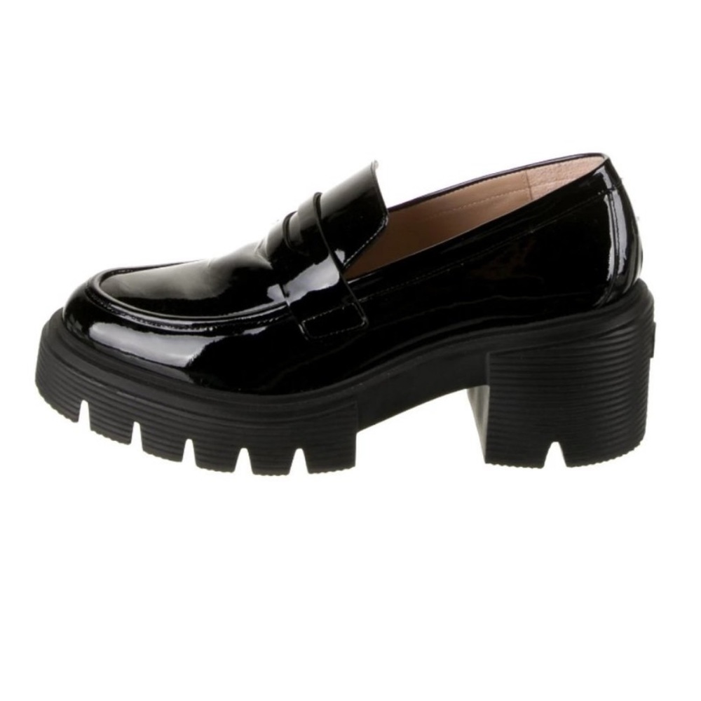 Stuart Weitzman soho loafer patent leather